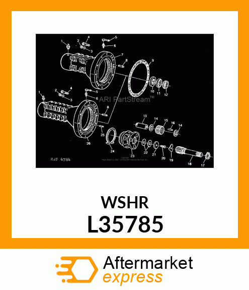 WASHER L35785