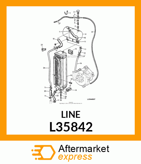 OIL LINE L35842