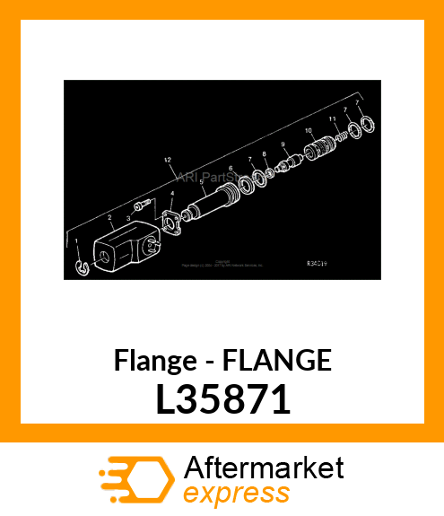 Flange - FLANGE L35871