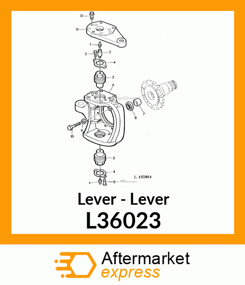 Lever L36023