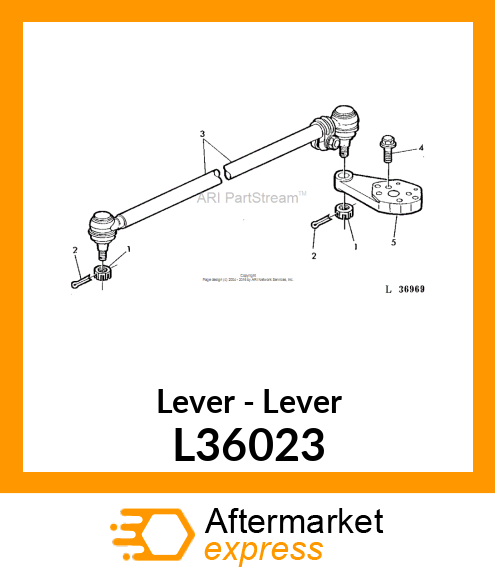 Lever L36023