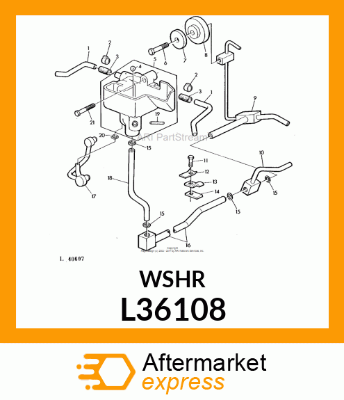 WASHER, WASHER L36108