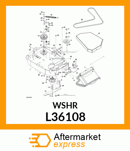 WASHER, WASHER L36108