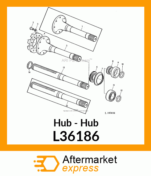 Hub - Hub L36186