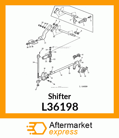 Shifter L36198