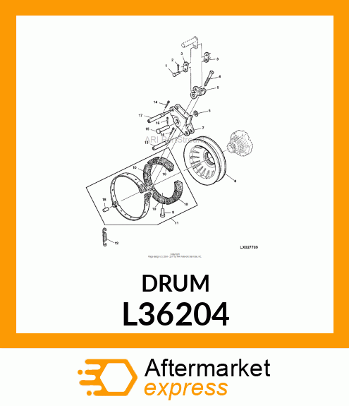 DRUM L36204