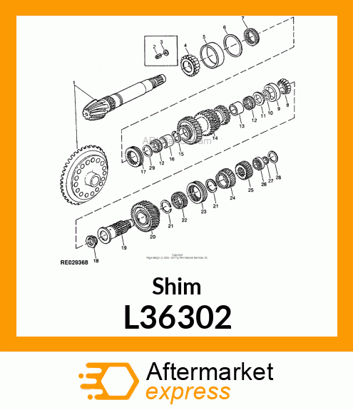 Shim L36302