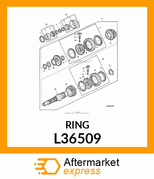 SNAP RING L36509