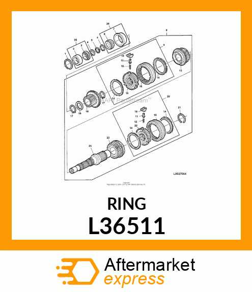 SNAP RING L36511