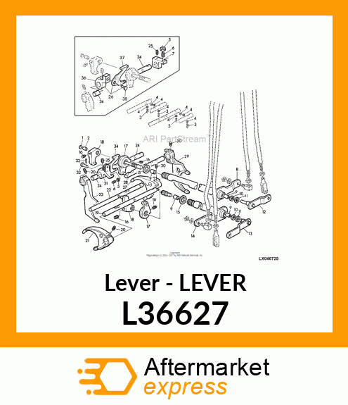 Lever - LEVER L36627