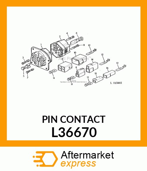 ELEC. CONNECTOR TERMINAL L36670