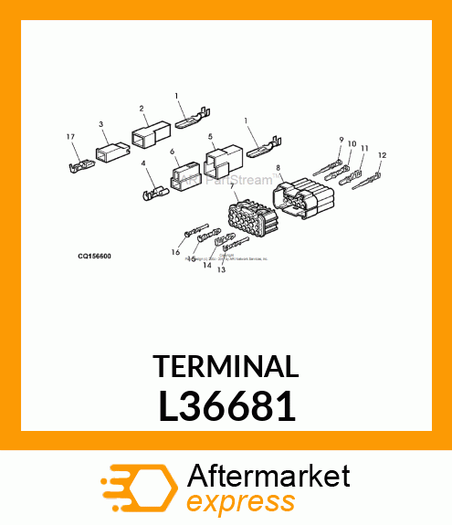 ELEC. CONNECTOR TERMINAL L36681