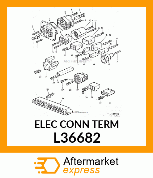 ELEC. CONNECTOR TERMINAL L36682