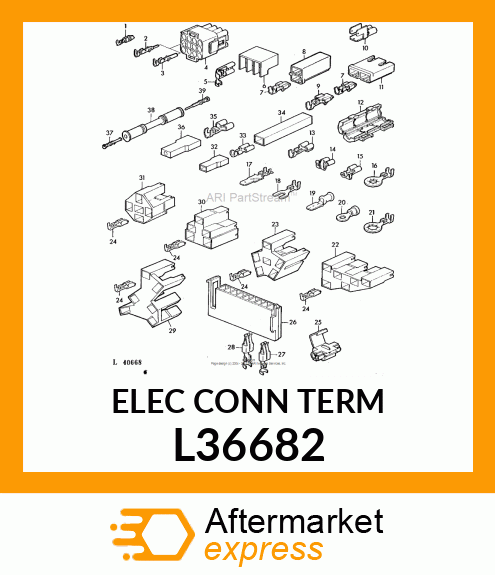 ELEC. CONNECTOR TERMINAL L36682