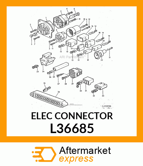 CONNECTEUR ELECTRIQUE L36685