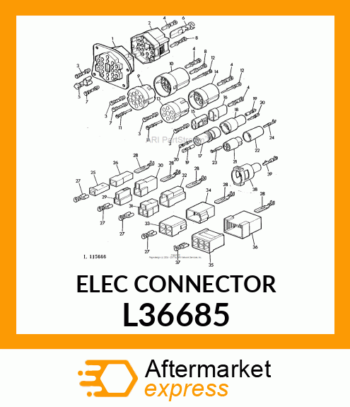 CONNECTEUR ELECTRIQUE L36685