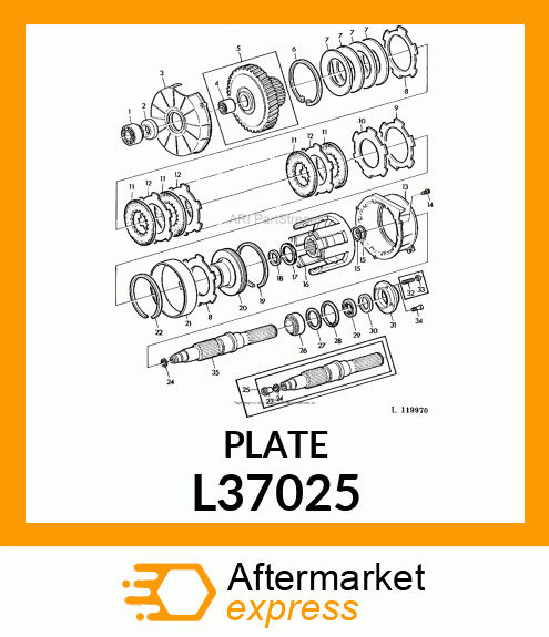 PLATE L37025