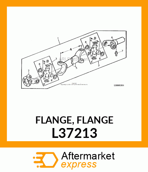 FLANGE, FLANGE L37213