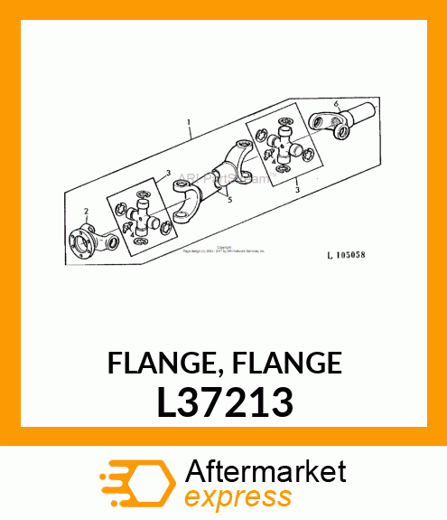 FLANGE, FLANGE L37213