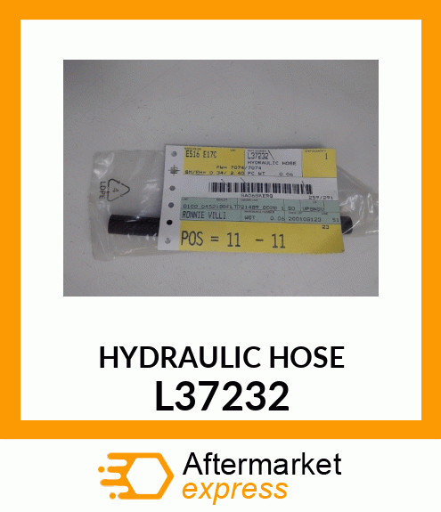 HYDRAULIC HOSE L37232