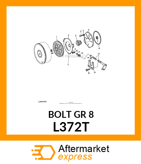 SCREW,SPECIAL HEX HEAD,CAP L372T