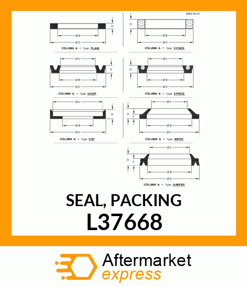 SEAL, PACKING L37668