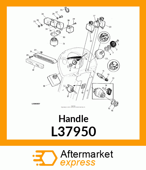 Handle L37950
