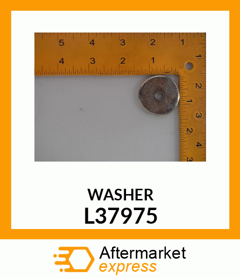 WASHER 6,5X35X3 DIN50961 ZNCF L37975