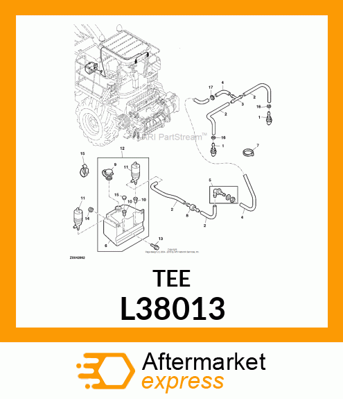 TEE FITTING L38013