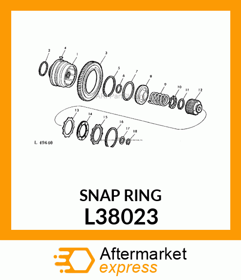 SNAP RING L38023