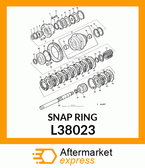 SNAP RING L38023