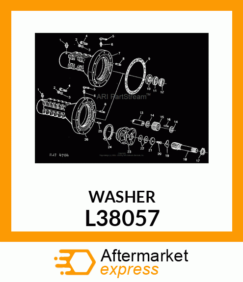 WASHER L38057