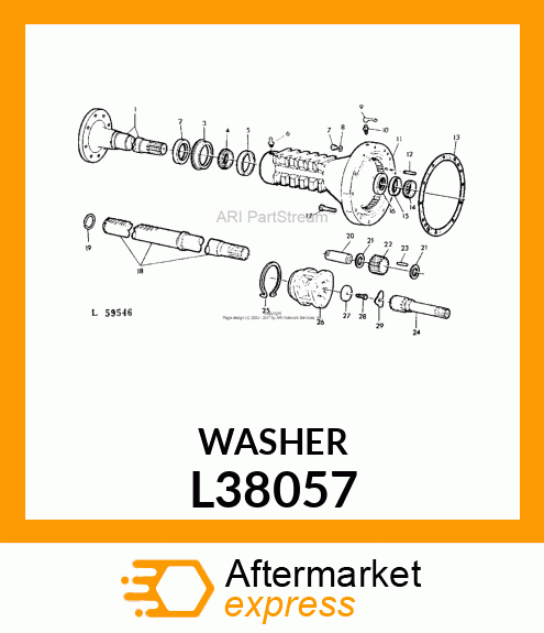 WASHER L38057