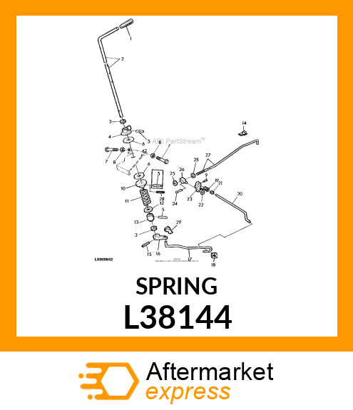 EXTENSION SPRING L38144