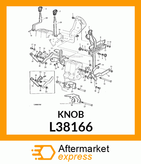 KNOB L38166