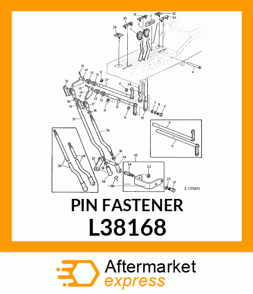 Pin Fastener L38168