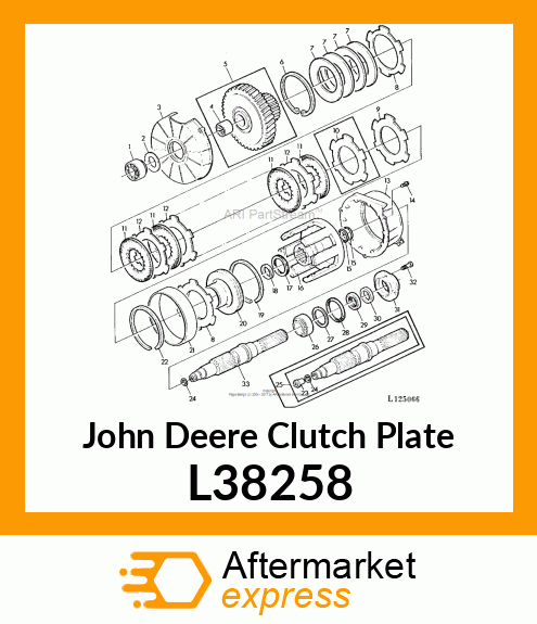 PRESSURE PLATE L38258