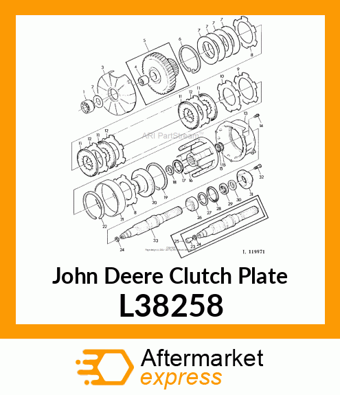 PRESSURE PLATE L38258