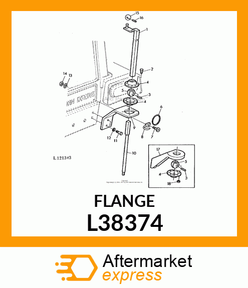 BEARING FLANGE L38374