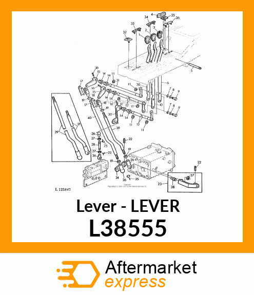 Lever L38555