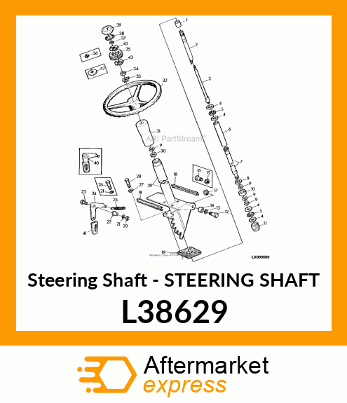 Steering Shaft L38629