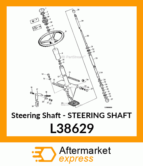 Steering Shaft L38629