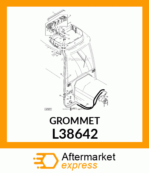 SEALING COVER L38642