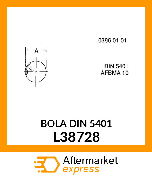 BOLA DIN 5401 L38728