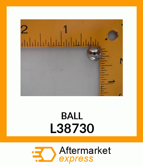 BALL, DIN 5401 10 CAT.III L38730