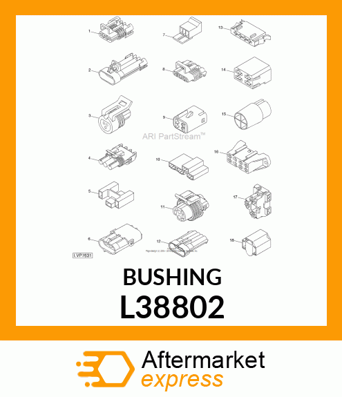 ELEC. CONNECTOR TERMINAL, CONNECTOR L38802