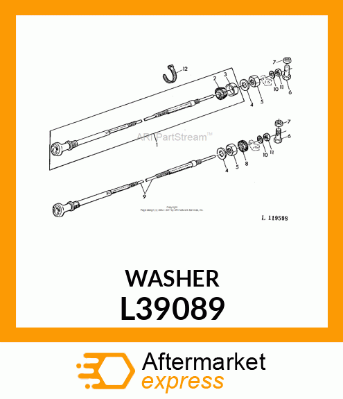 WASHER L39089