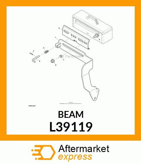 BEAM (TRAEGER, WERKZEUGKASTEN) L39119