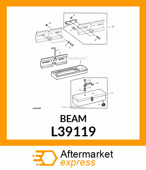 BEAM (TRAEGER, WERKZEUGKASTEN) L39119