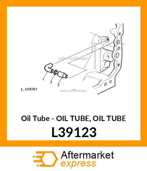 Oil Tube L39123